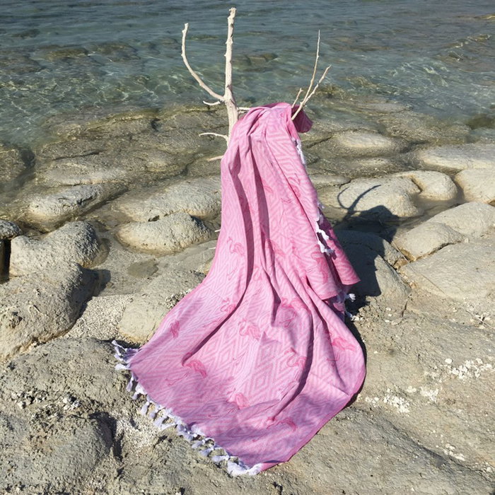 Mijölnir Toalla de Playa Fouta Flamingo - Fucsia Mijölnir Toalla de Playa Fouta Flamingo - Fucsia